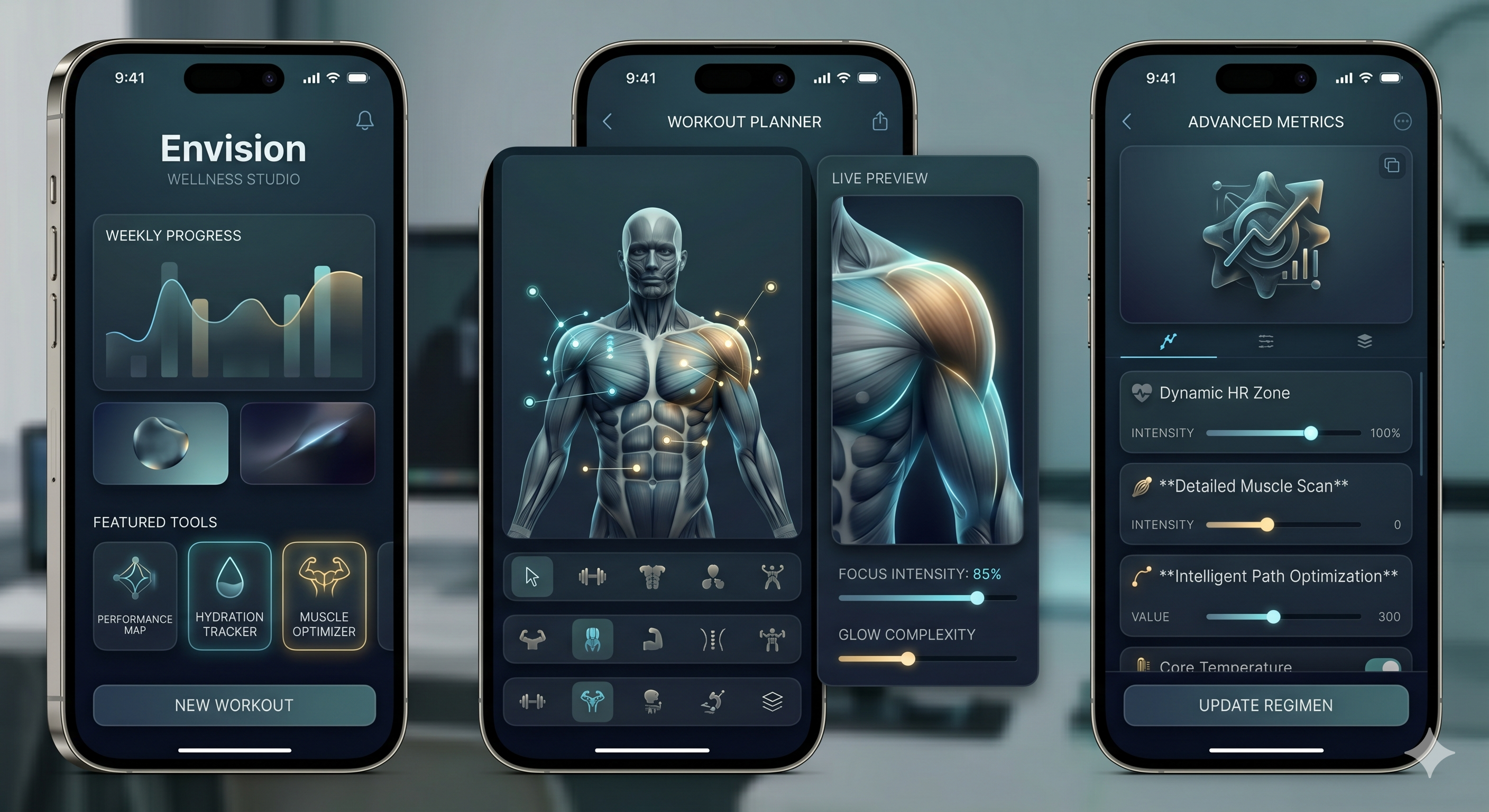 After Heptagon upgrade with premium motion, depth, and GPU visuals